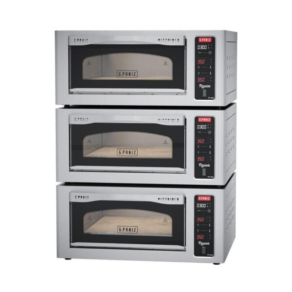 Forno Assador Para Pizza Refratário Total Inox Elétrico Digital Fpe-400d 220v - Gpaniz - Imagem 4