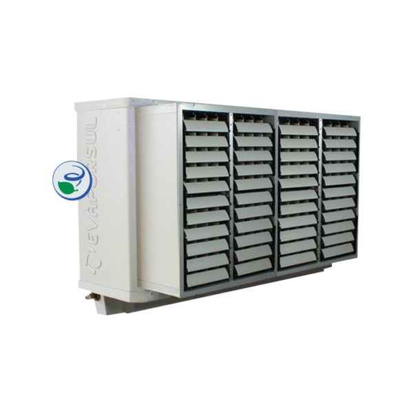 Climatizador Evaporativo Vazão: 28.000 m³/h  Área climatizada de de 200 a 260m² EV 28.000-Evaporsul
