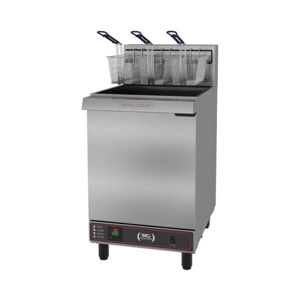 Fritador Elétrico Industrial 45 Lts 3 Cestos Água e Óleo Trifásico Fao 3 C T Prm - Metalcubas 380t