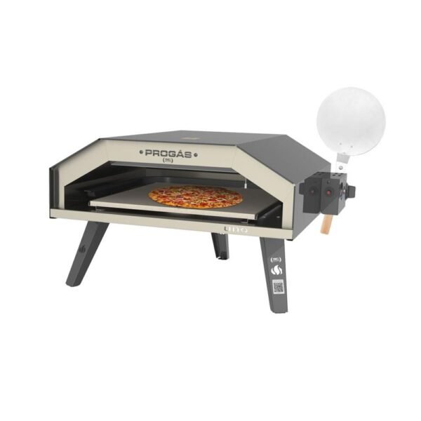 Forno Refratário Industrial a Gás Inox para Pizza 40cm 83L PRUNO-40 - Progás