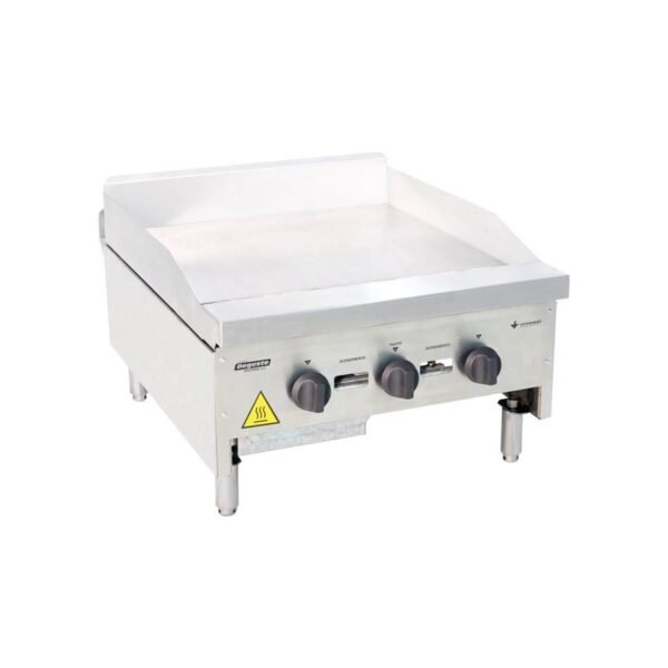 Chapa Bifeteira Lanche Americana Lisa Inox Gás 60 cm CG60 - Venâncio