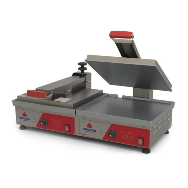 Prensa Dupla Profissional Elétrica Alumínio Lanche PRA-45ED 220V - Progás