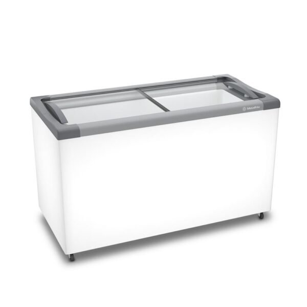 Freezer Horizontal Congelados Tampa Vidro 318L NF40S Metalfrio