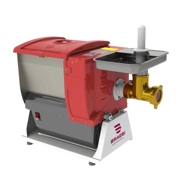 Amassadeira Basculante Semi Rápida ( lenta) 5kg Extrusora massa Aeli-520 Bivolt Braesi
