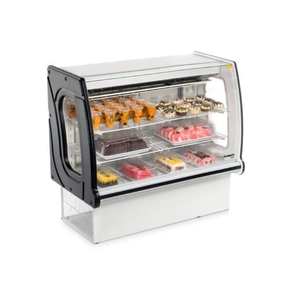 Vitrine New Panoramica Refrigerada Serpentina 1,26m, Vnprs 1260 Preta 220v - Refrimate