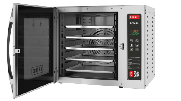 Forno Convector 5 Esteiras Vapor 75 Litros Fcv35 - Gpaniz 220v - Imagem 2