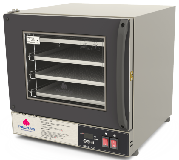 Forno Turbo Elétrico Fast Oven Prp-004 Plus Preto - Progas Digital 220V