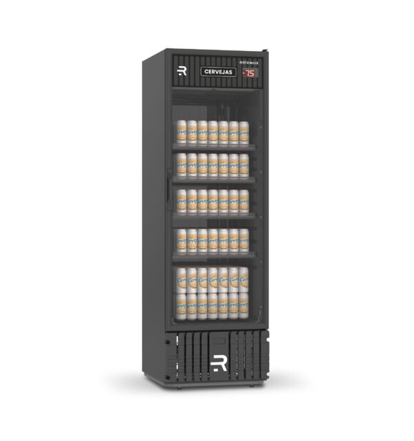 Visa Cooler Cervejeiro Porta de Vidro -7,5 a 2ºC 570L VCCE570PVPB 220V - Refrimate