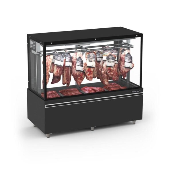 Expositor Açougue Gancheira Dupla Vanguard Top 0 a 4ºc 1,5m Eavtg1500e 220v - Refrimate