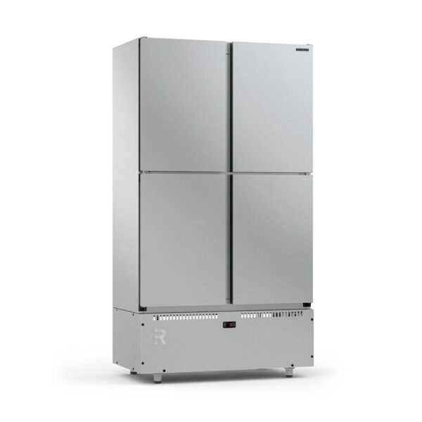 Mini Câmara 4 Portas Resfriados 744l Inox 0 a 7ºc ar Forçado Motor Inferior Mcr4p 220v - Refrimate