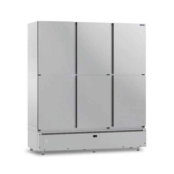 Mini Câmara 6 Portas Resfriados 1152l Inox 0 a 7ºc ar Forçado Motor Inferior Mcr6p - Refrimate